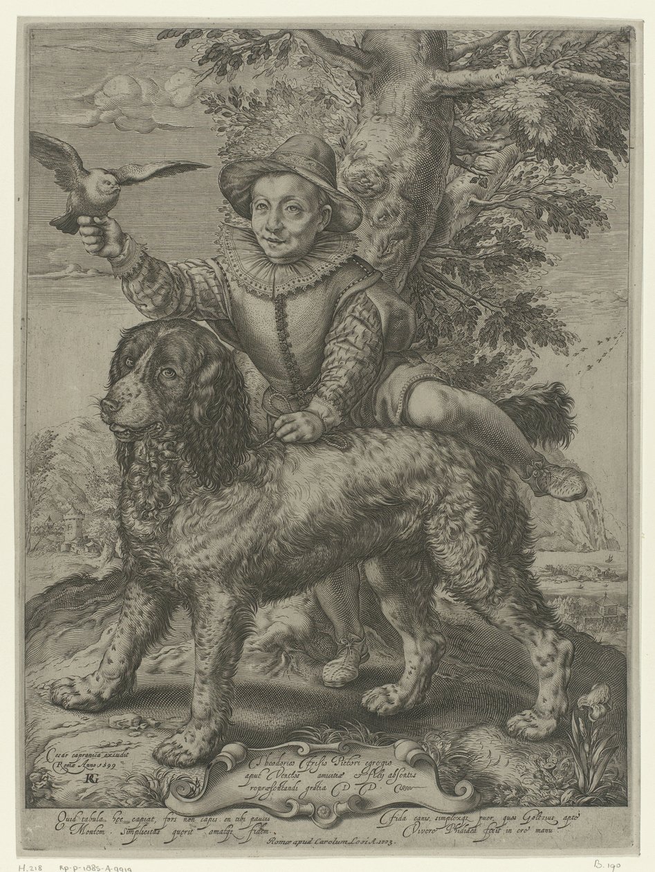 Frederik de Vries portréja alkotó: Raffaello Guidi