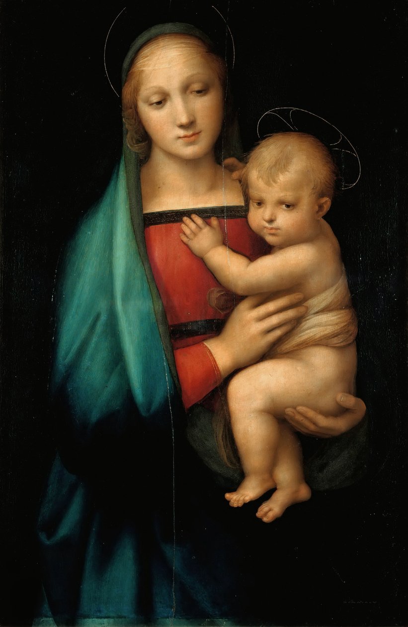 Nagyherceg Madonna, c. 1505. alkotó: Raffaello Sanzio Raphael