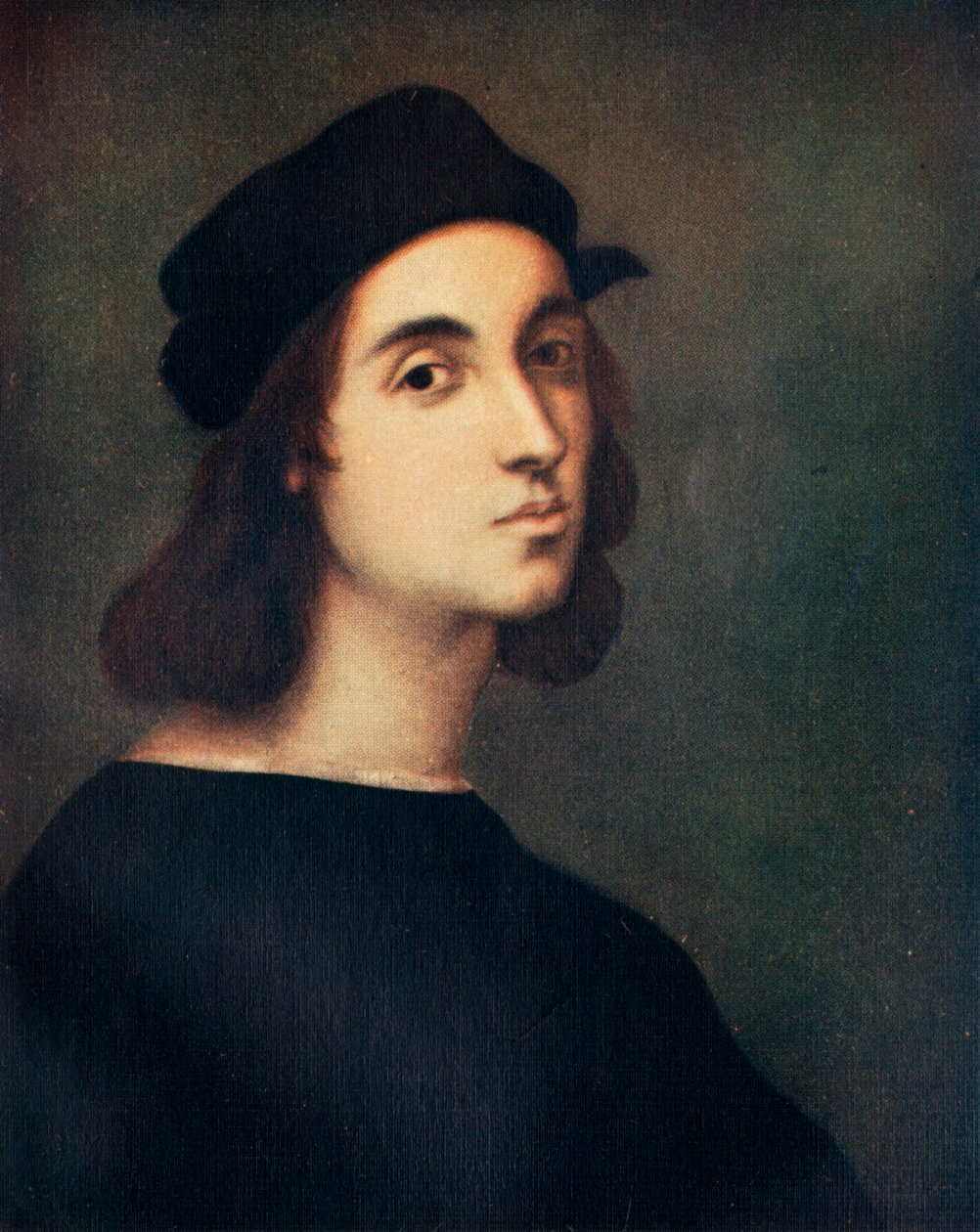 Raphael portréja, c1505, c1912 alkotó: Raffaello Sanzio Raphael