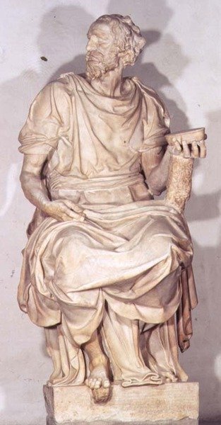 St. Damian (márvány) alkotó: Raffaello da Montelupo