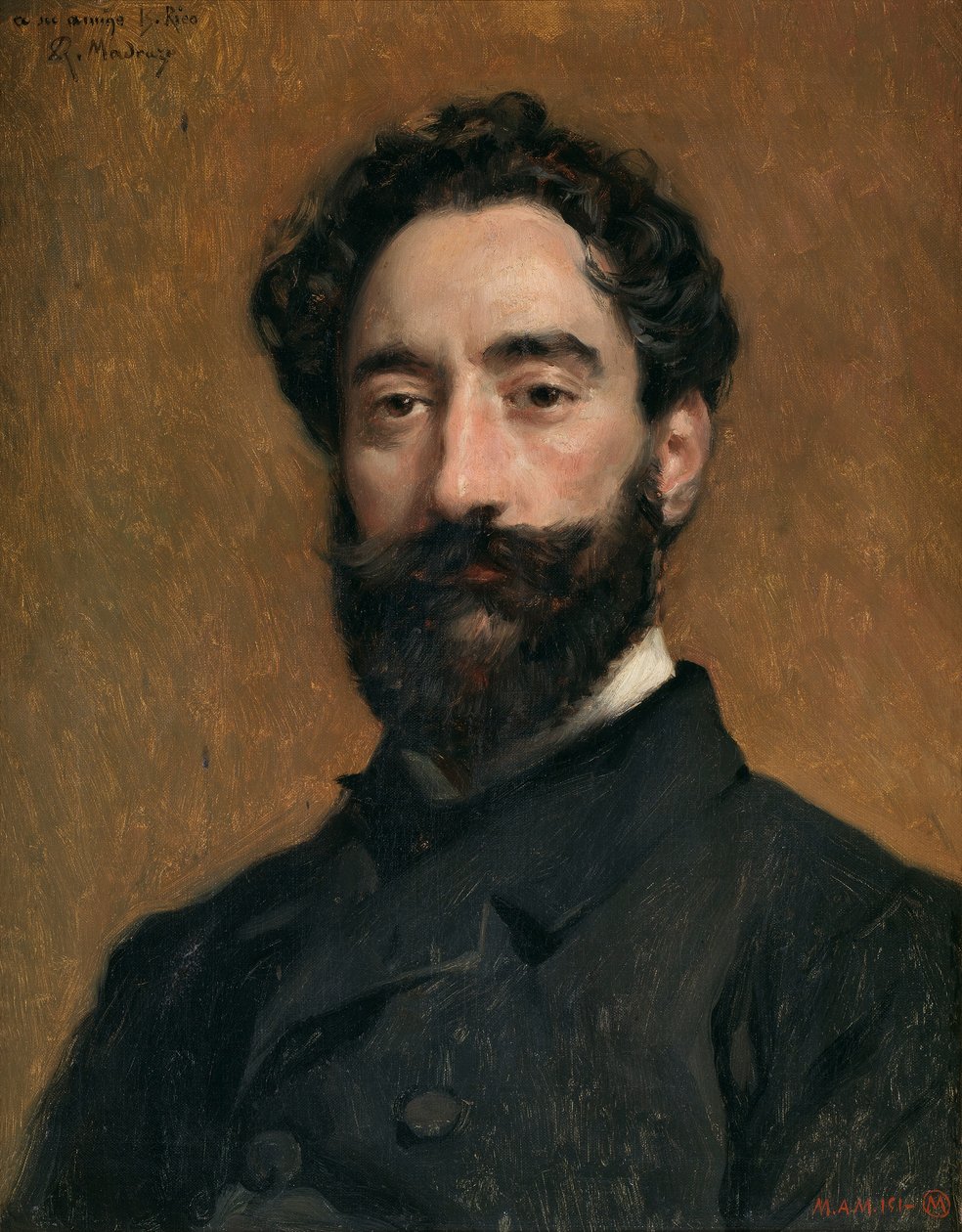 A metsző Bernardo Rico alkotó: Raimundo de Madrazo y Garreta