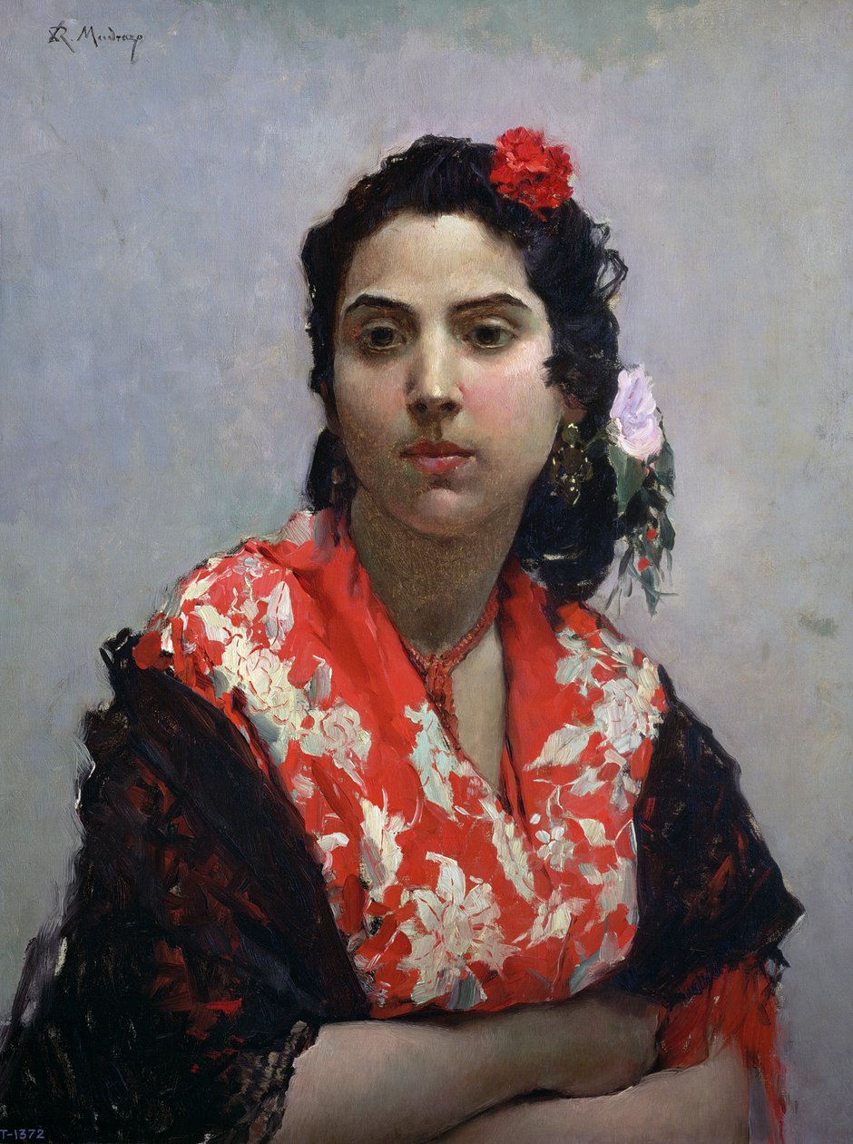 Cigánynő alkotó: Raimundo de Madrazo y Garreta