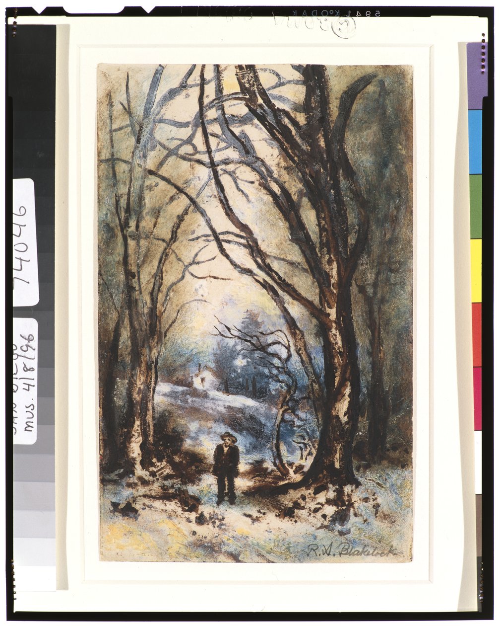 Táj, 1901-15 alkotó: Ralph Albert Blakelock