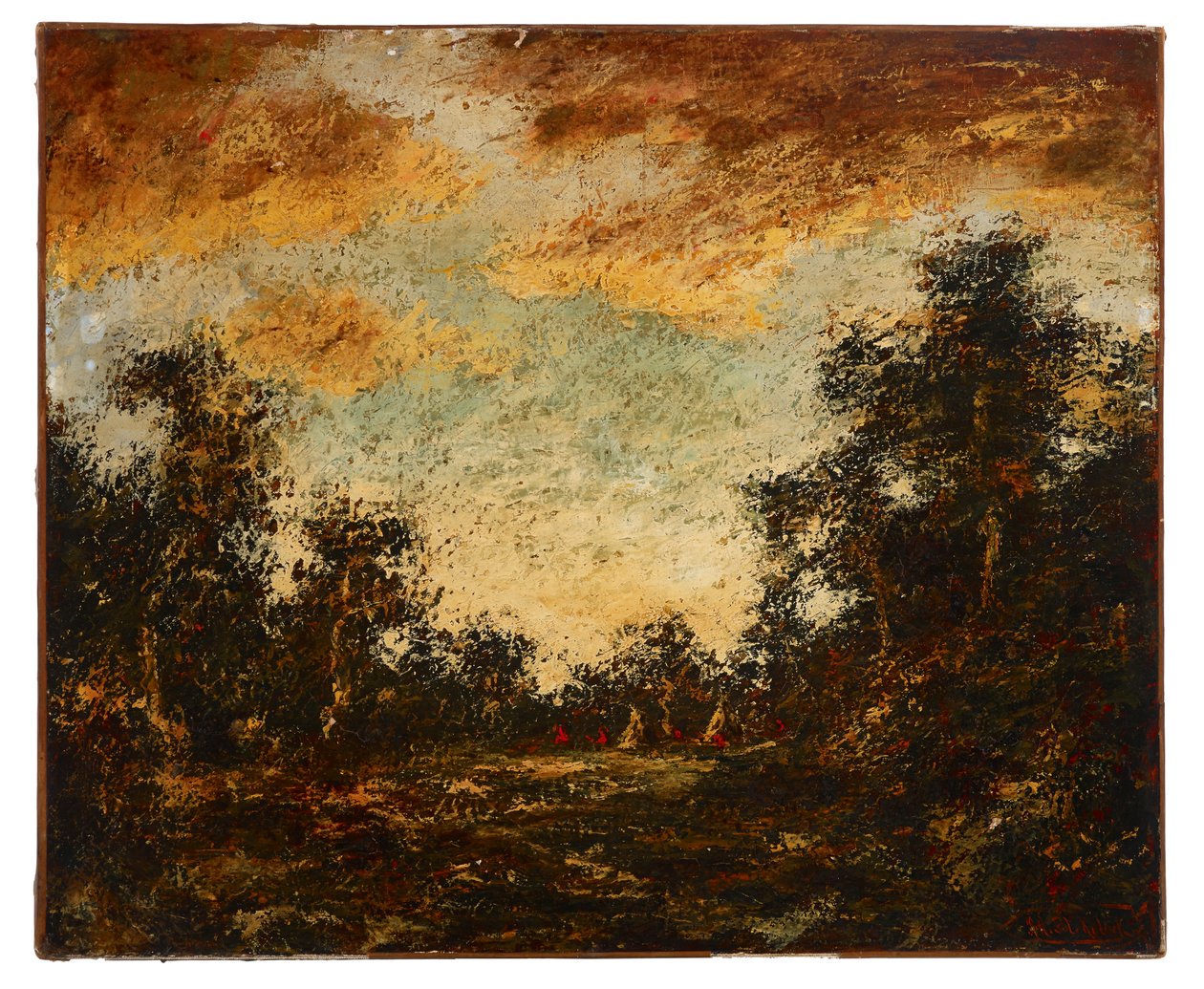 Reggeli fényben alkotó: Ralph Albert Blakelock