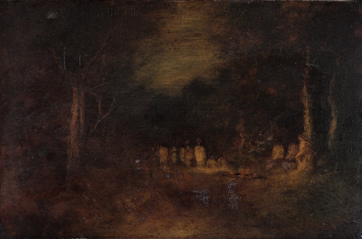 A fogoly, 1879 alkotó: Ralph Albert Blakelock