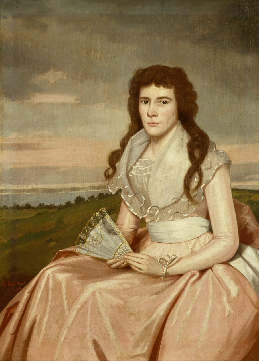 Lucy Bradley, 1794 alkotó: Ralph Earl