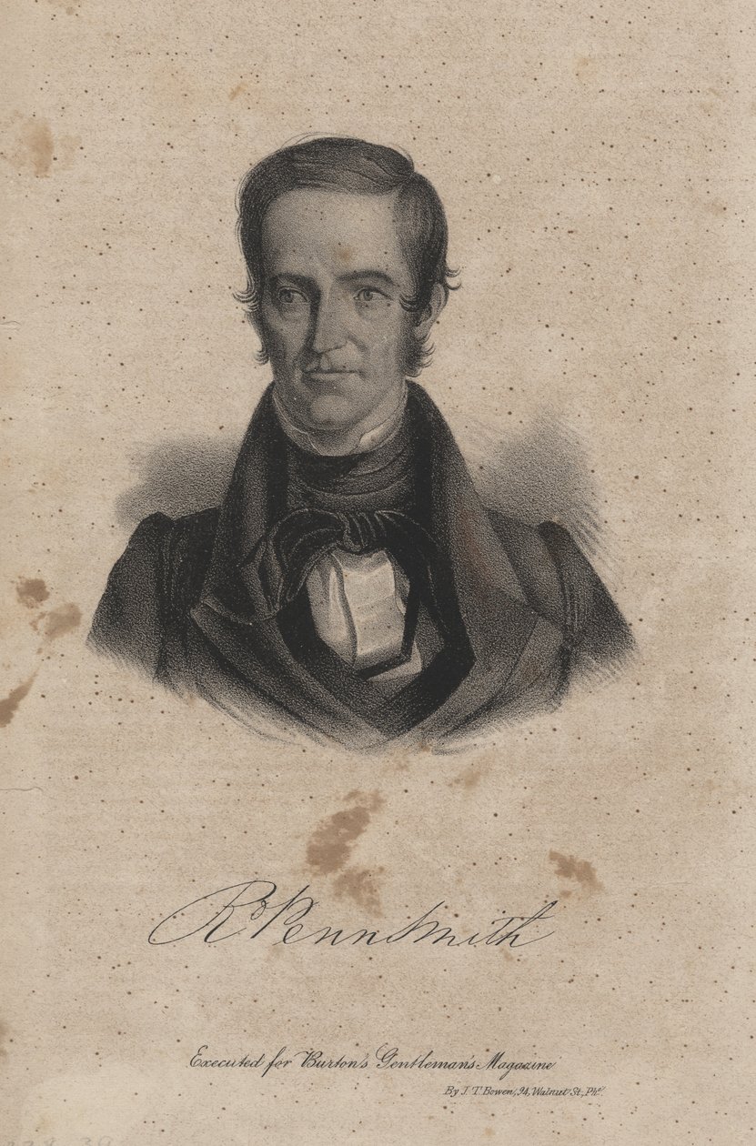 R. Penn Smith, J.T. Bowen litográfiája a "Burton