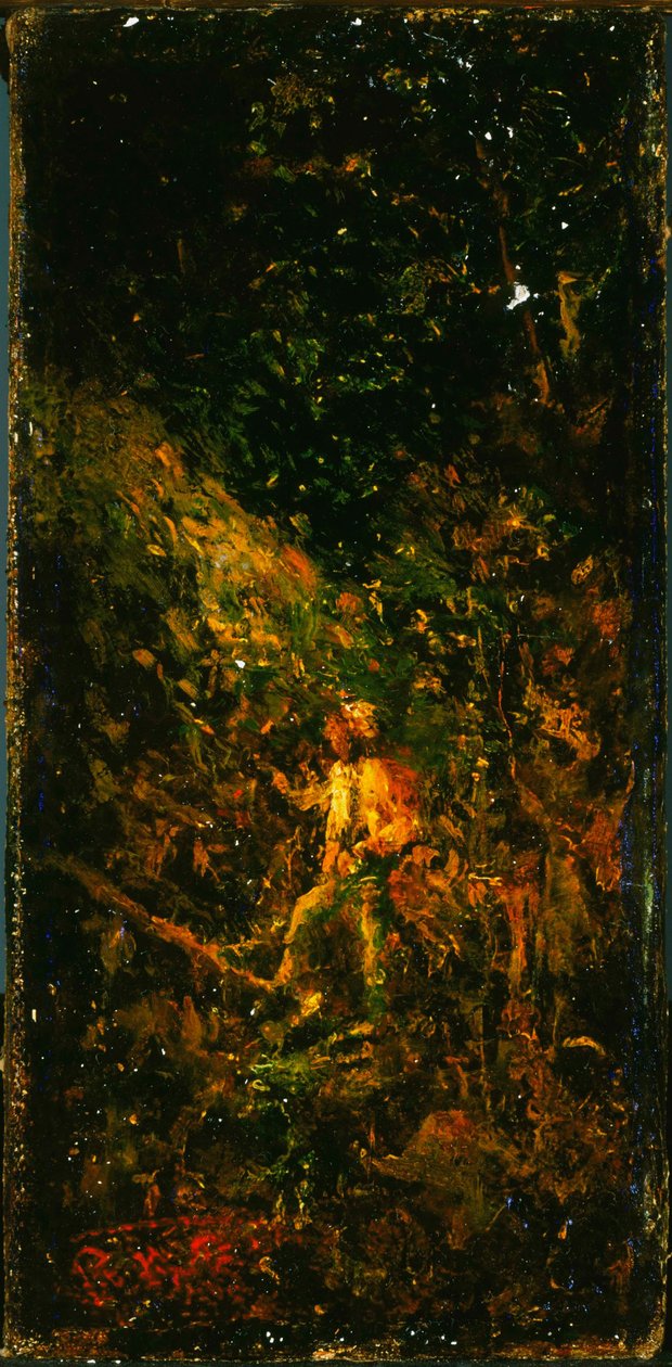 Ábra tájképben alkotó: Ralph Albert Blakelock