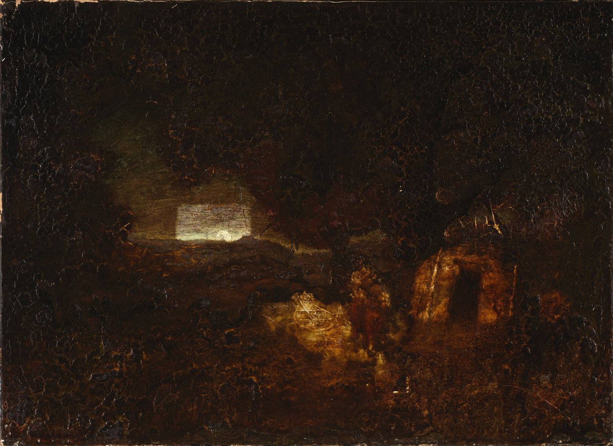 A kenuépítők alkotó: Ralph Albert Blakelock