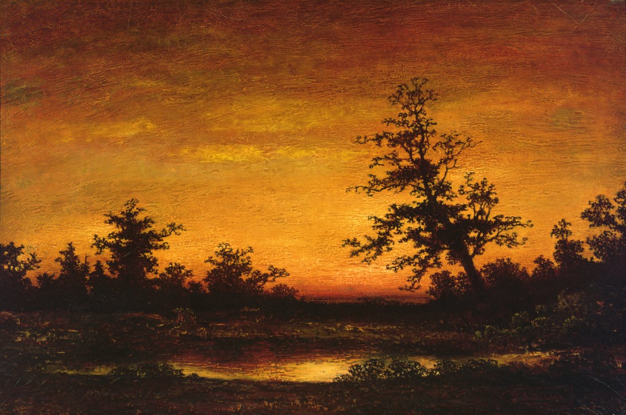 Alkonyat alkotó: Ralph Albert Blakelock