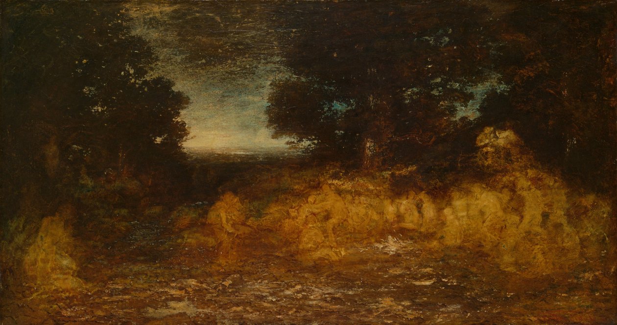 Szellemtánc Az élet látomása, 189597. alkotó: Ralph Albert Blakelock