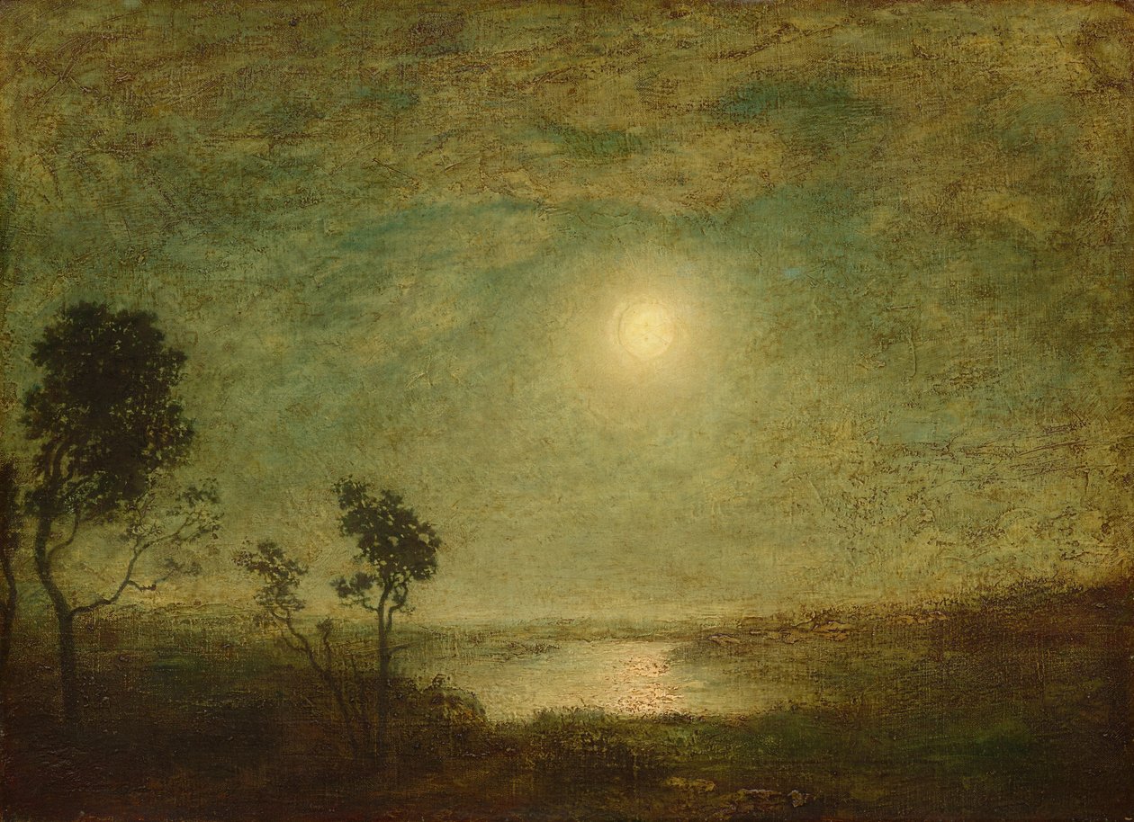 Holdfény, 18861895. alkotó: Ralph Albert Blakelock