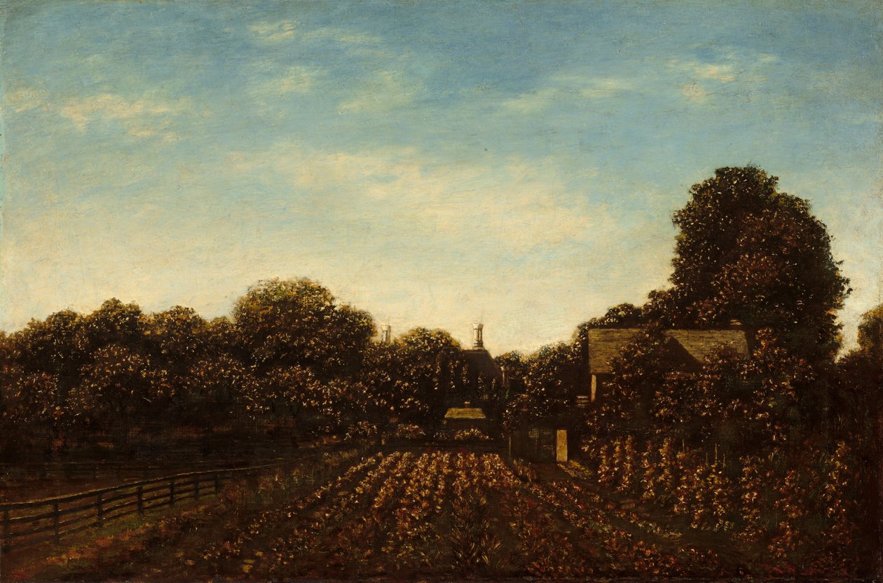 A Művészkert c. 18791889. alkotó: Ralph Albert Blakelock