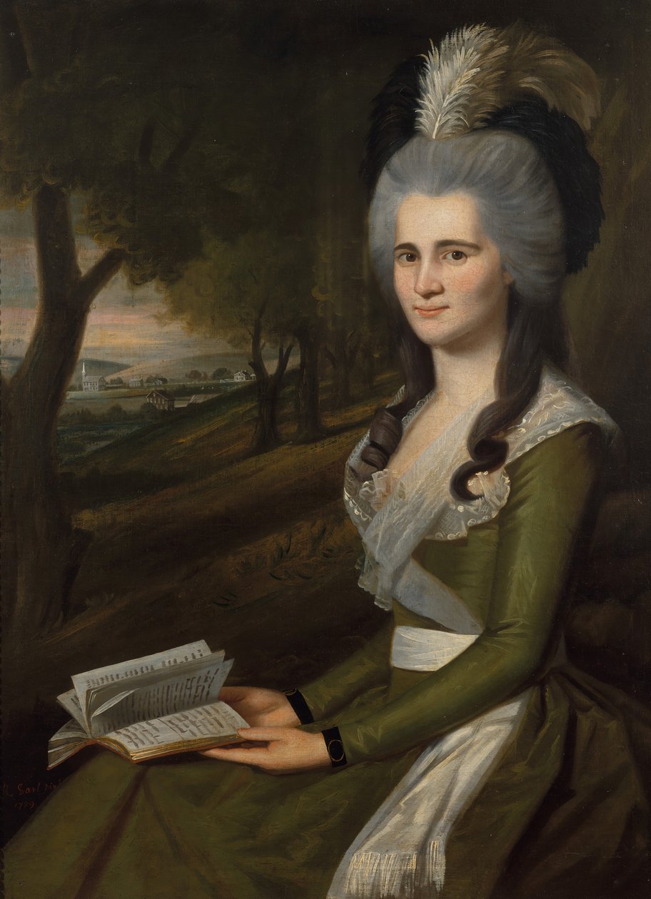 Esther Boardman, 1789. alkotó: Ralph Earl