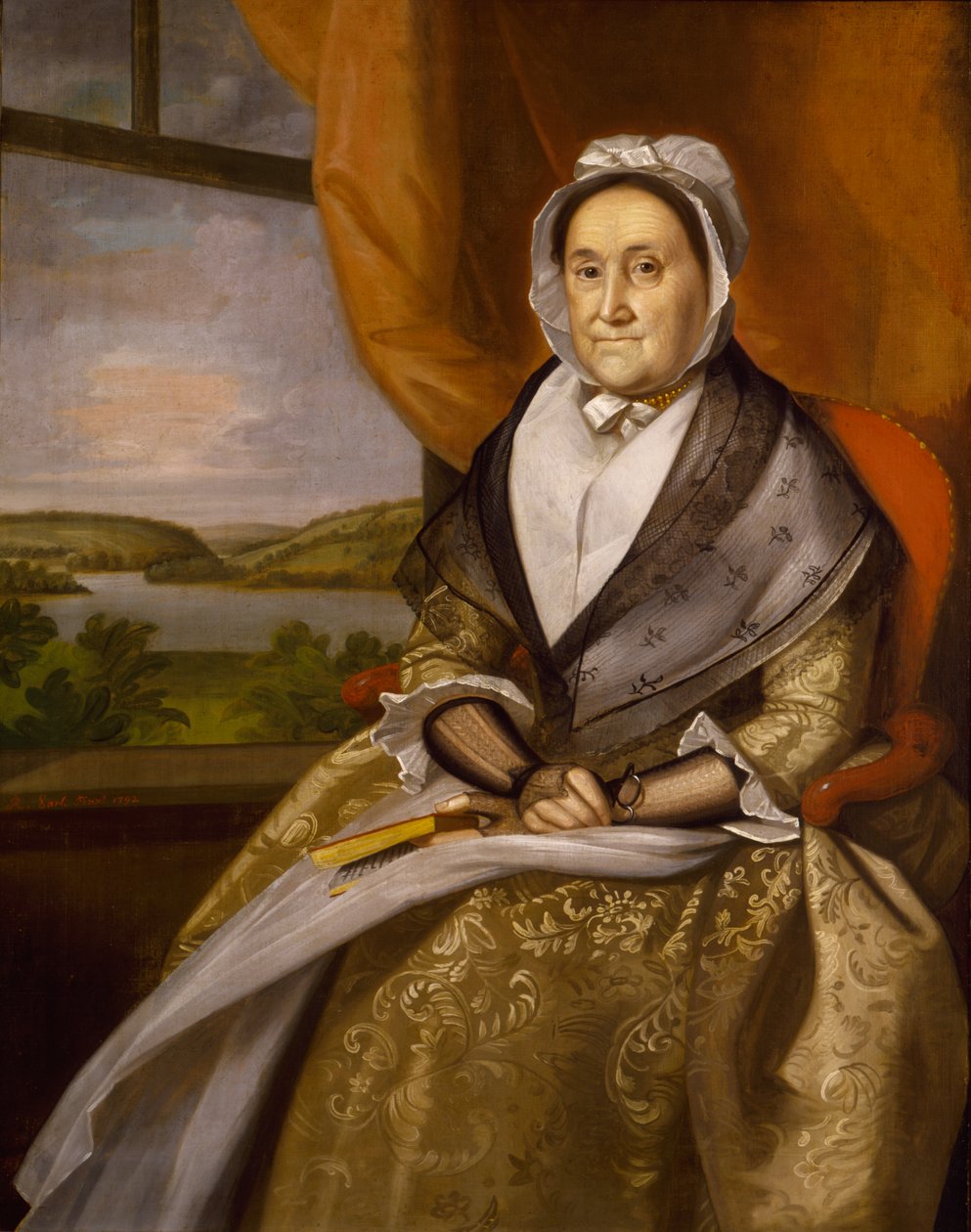 Mrs. Joseph Wright, 1792. alkotó: Ralph Earl