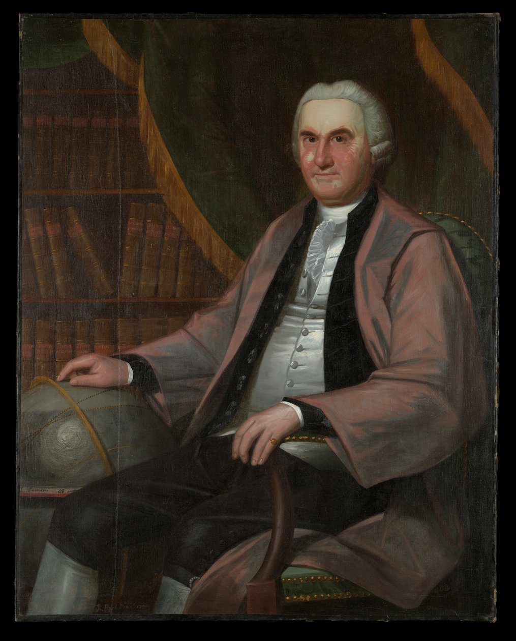 Nehemiah Strong tiszteletes (1728/29 alkotó: Ralph Earl