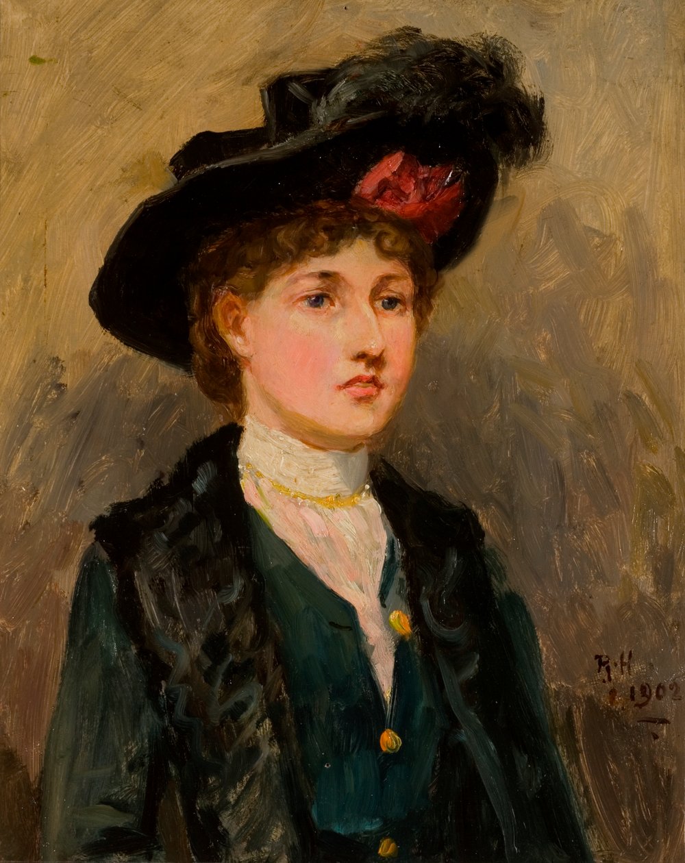 Elsie Wright, 1902 alkotó: Ralph Hedley