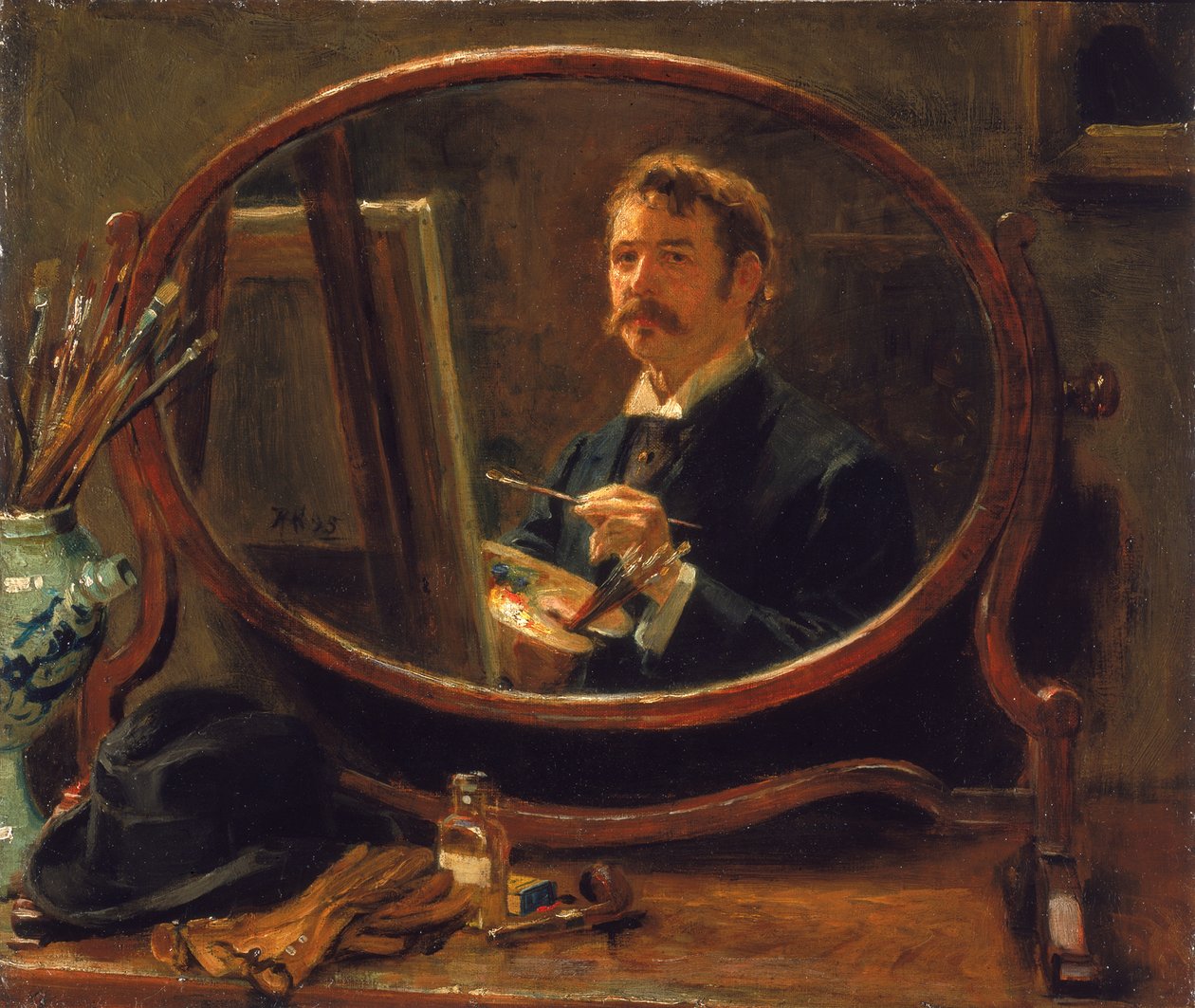 Önarckép, 1895 alkotó: Ralph Hedley