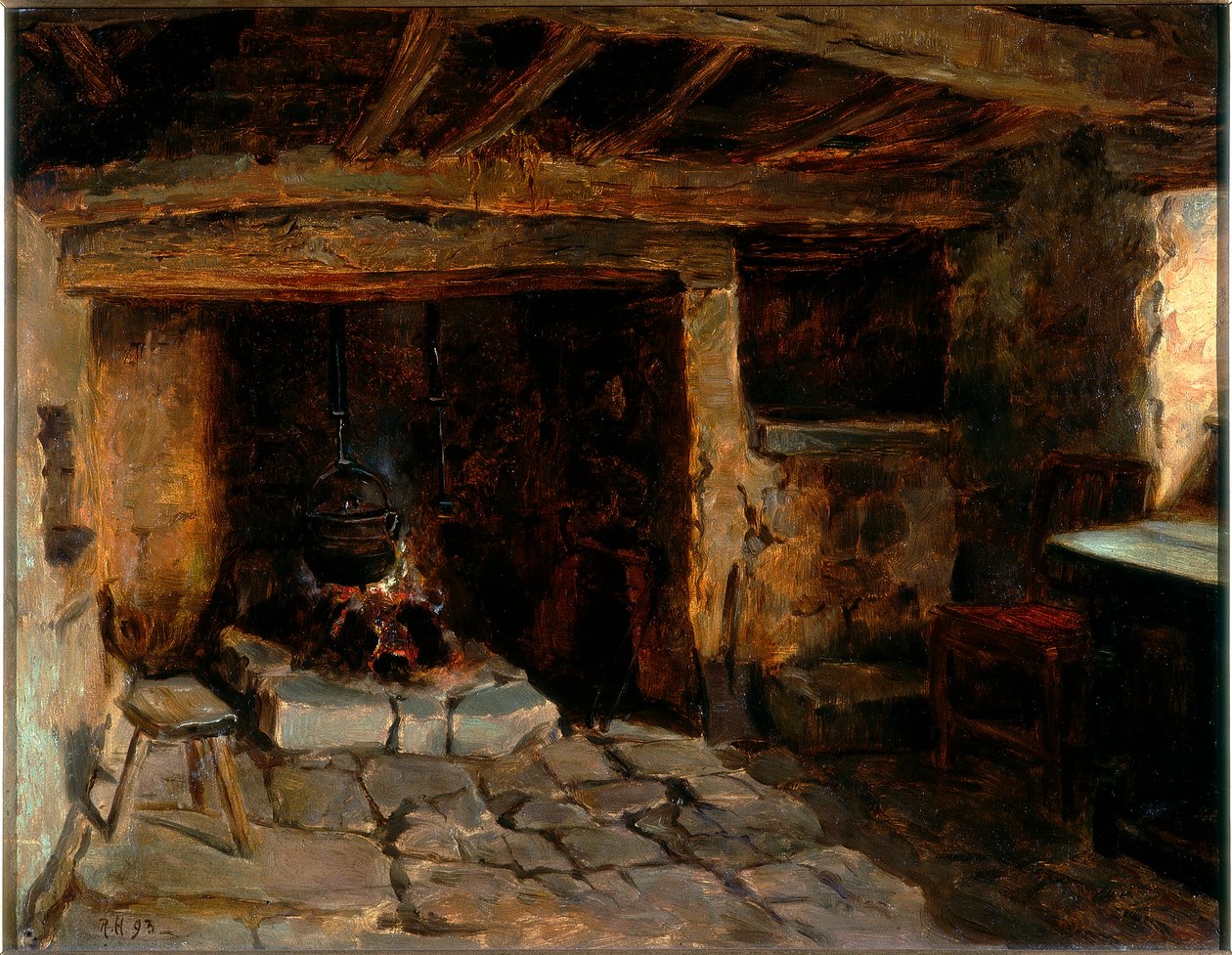 A régi konyha alkotó: Ralph Hedley