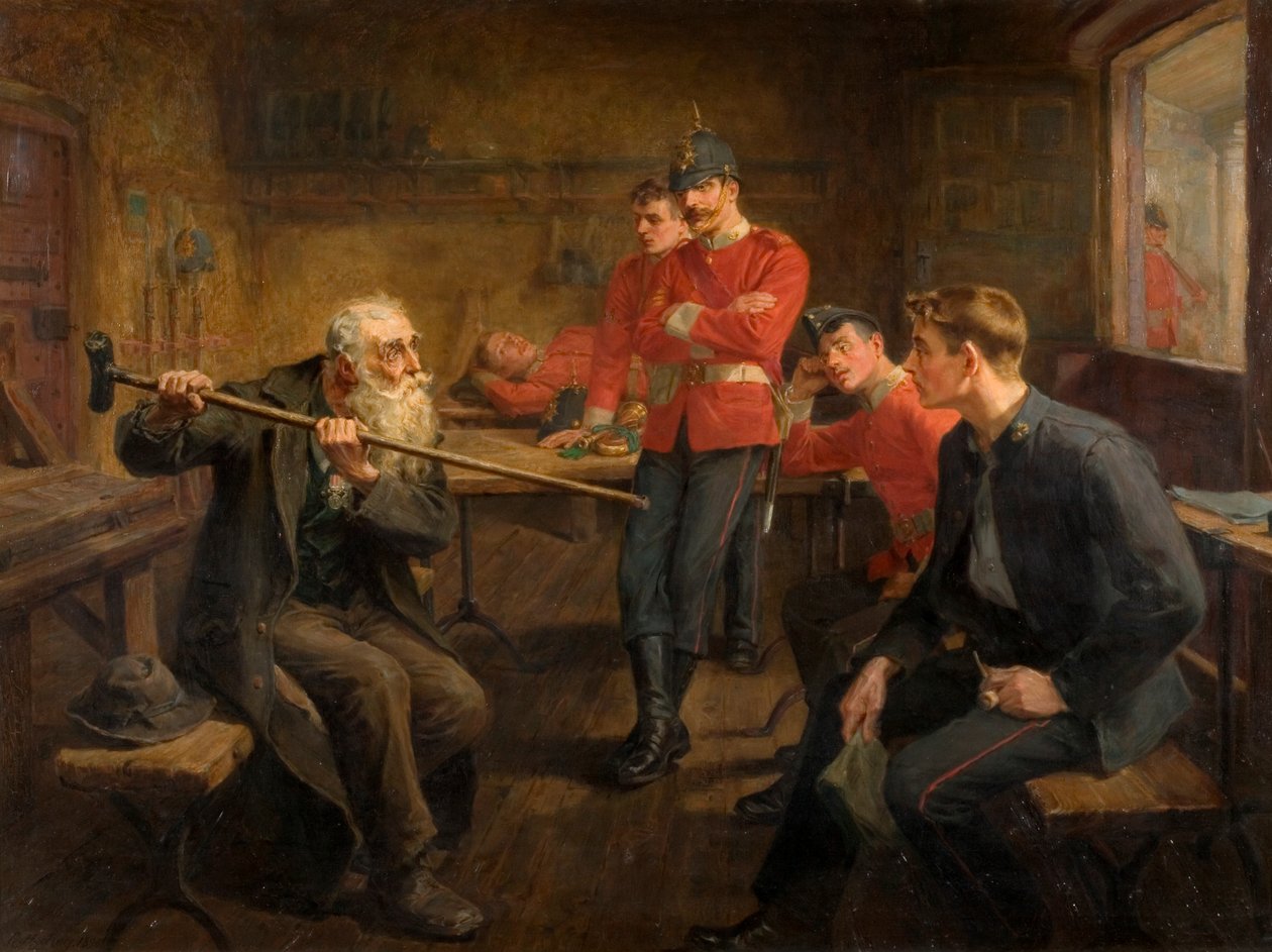 A veterán, 1896 alkotó: Ralph Hedley