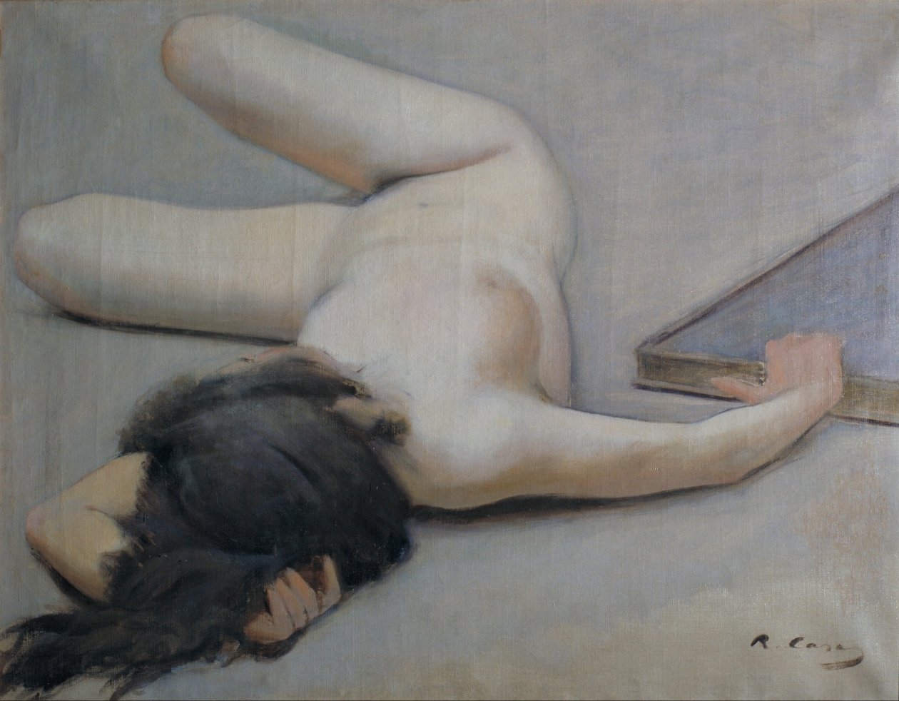Női akt alkotó: Ramon Casas i Carbo