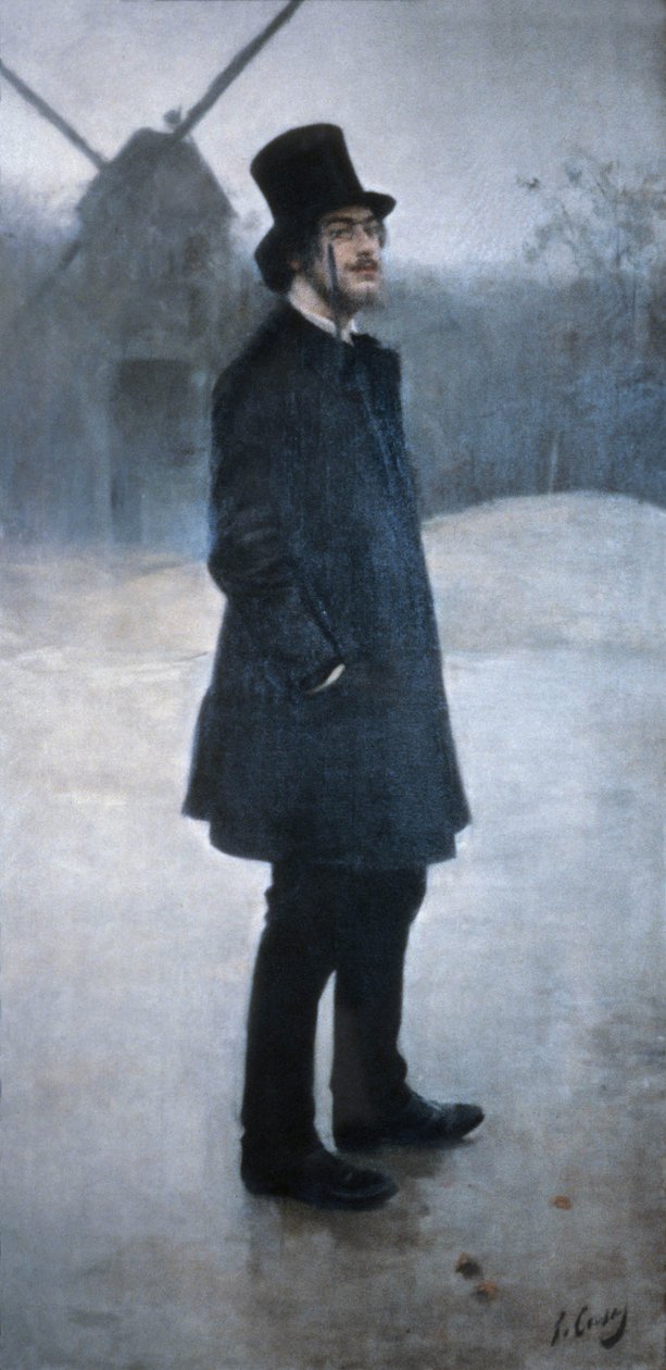 El Bohemio, Montmartre költője alkotó: Ramon Casas i Carbo