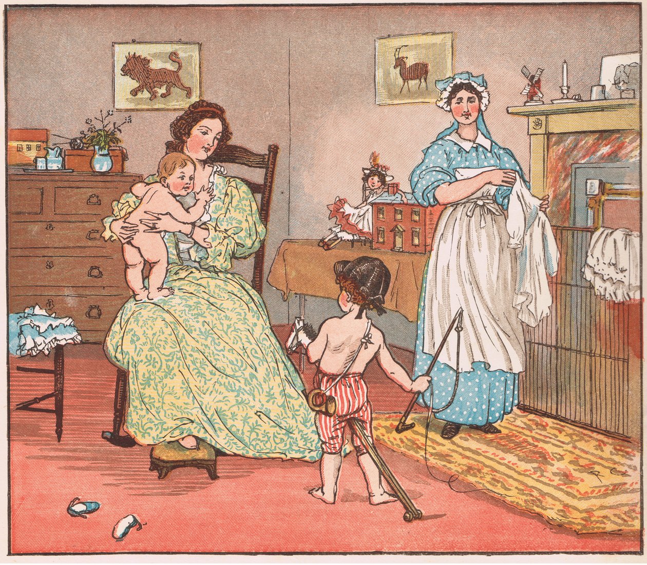 Viszlát Bunting bébi alkotó: Randolph Caldecott