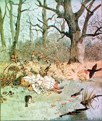 Babes in the Wood (ballada) alkotó: Randolph Caldecott