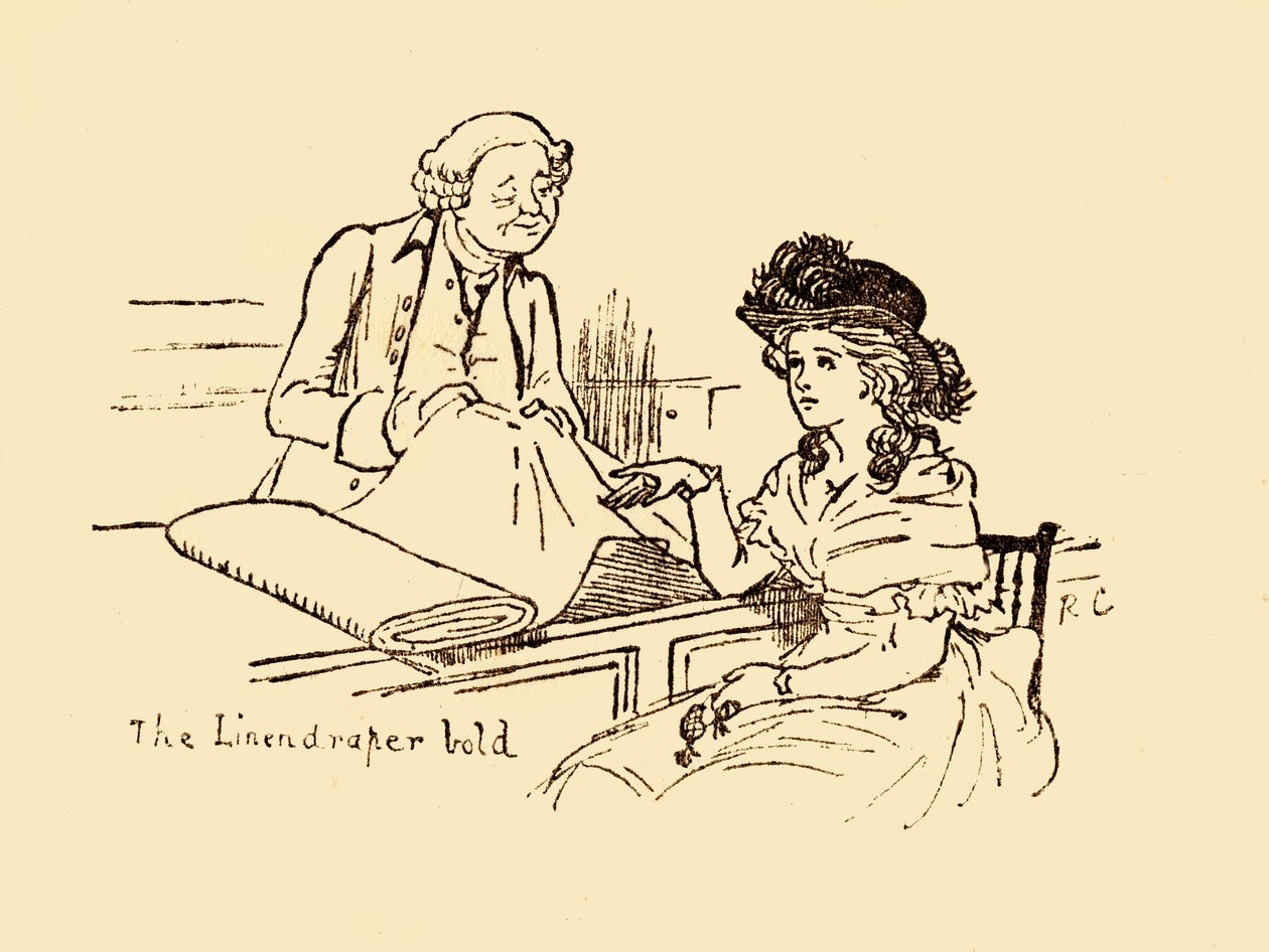 The Linendraper Bold, 1878, c1918. alkotó: Randolph Caldecott