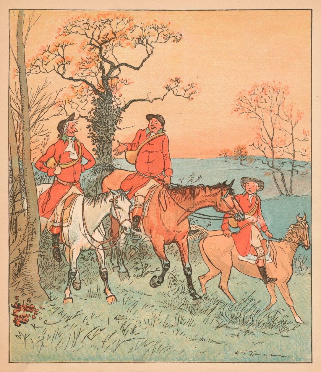 Ez a vadászat nem fizet, 1880. alkotó: Randolph Caldecott