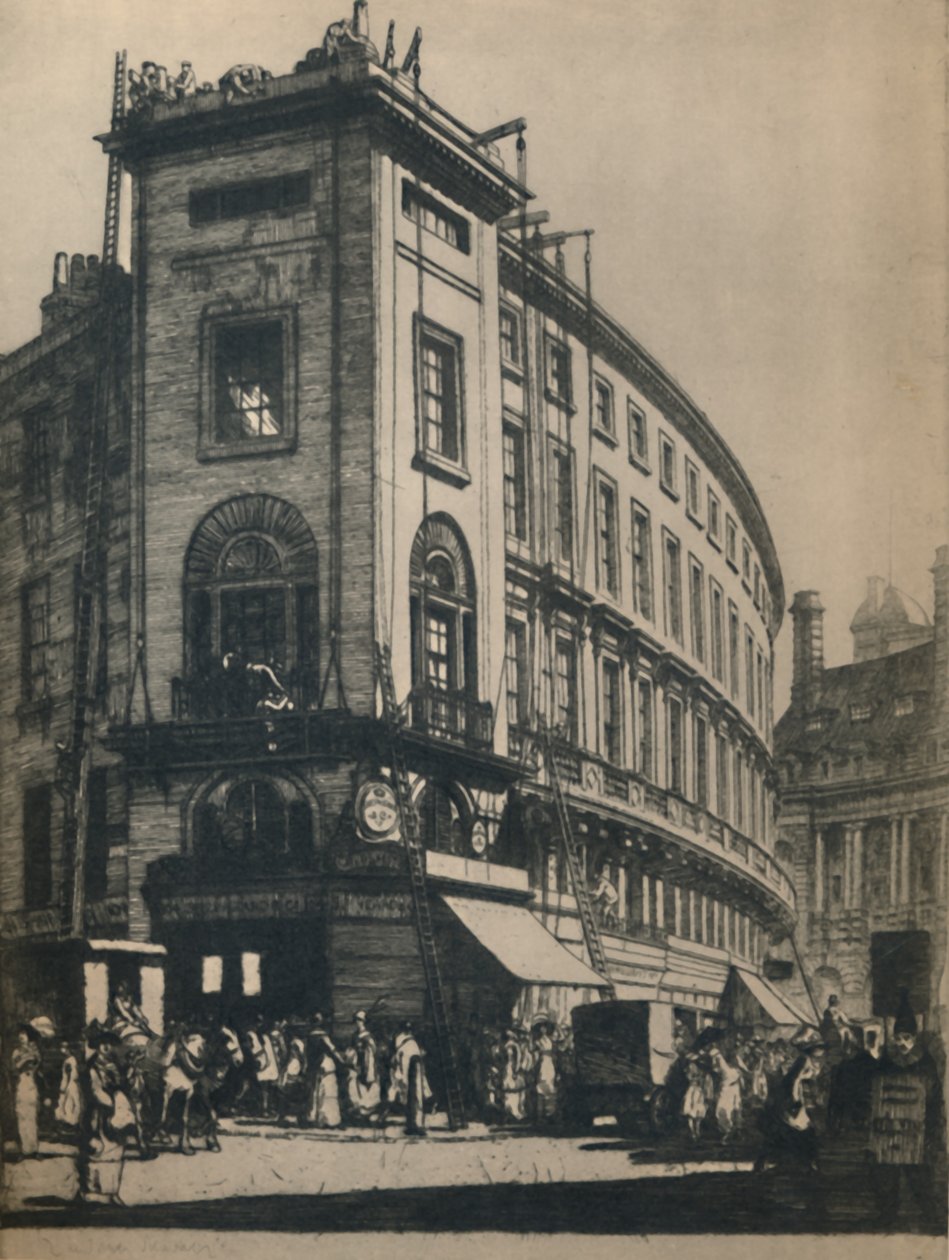 A kvadráns, Délre nézve, 1927. alkotó: Randolph Schwabe