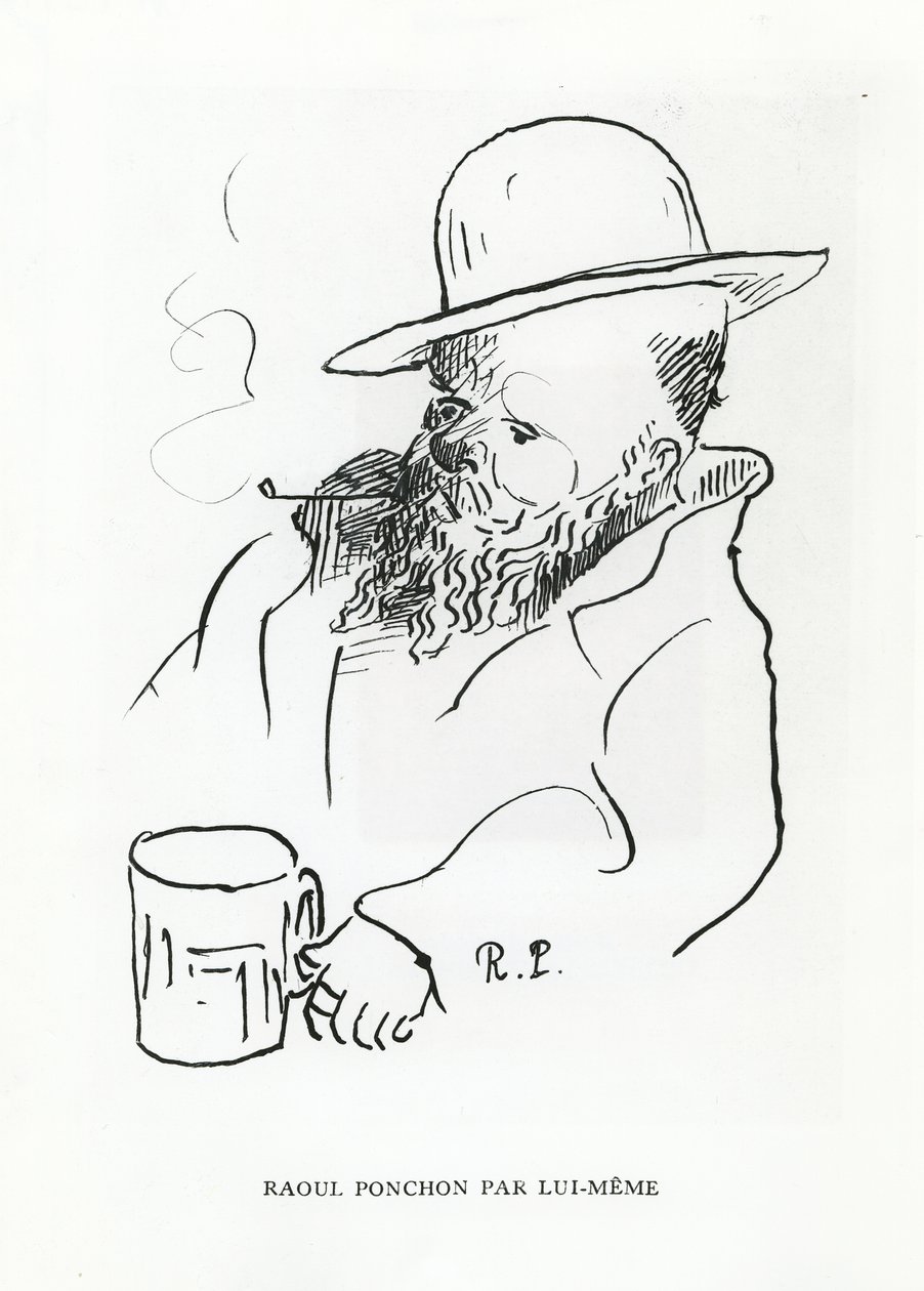 Önarckép alkotó: Raoul Ponchon
