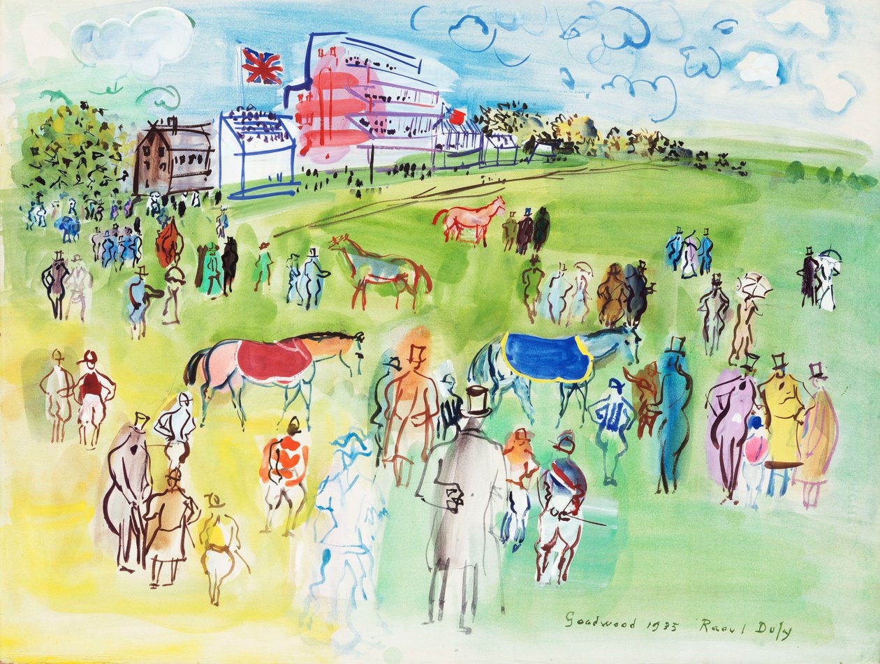 Goodwood versenypálya alkotó: Raoul Dufy