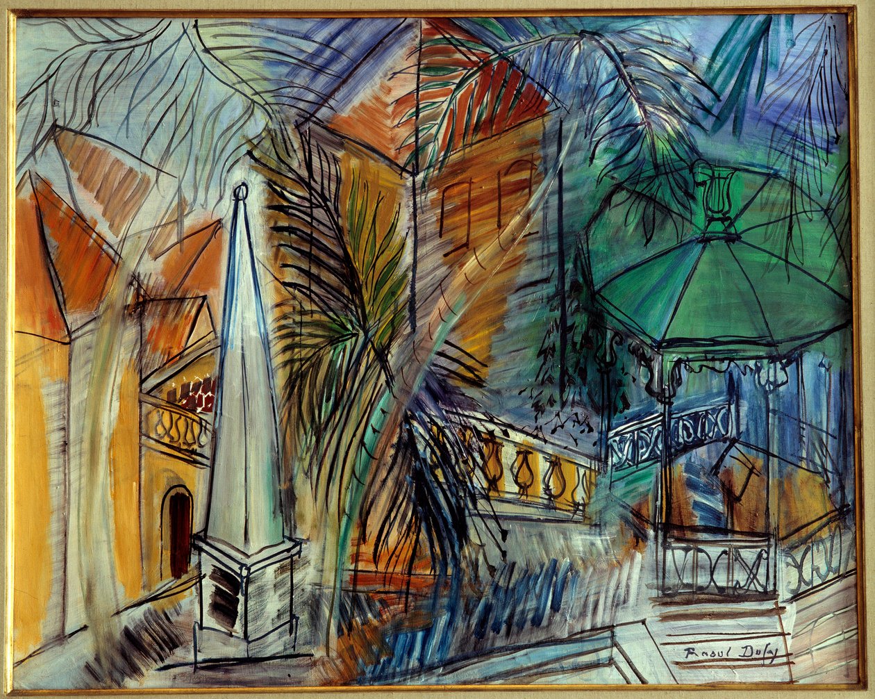 Jardin public a Hyeres alkotó: Raoul Dufy