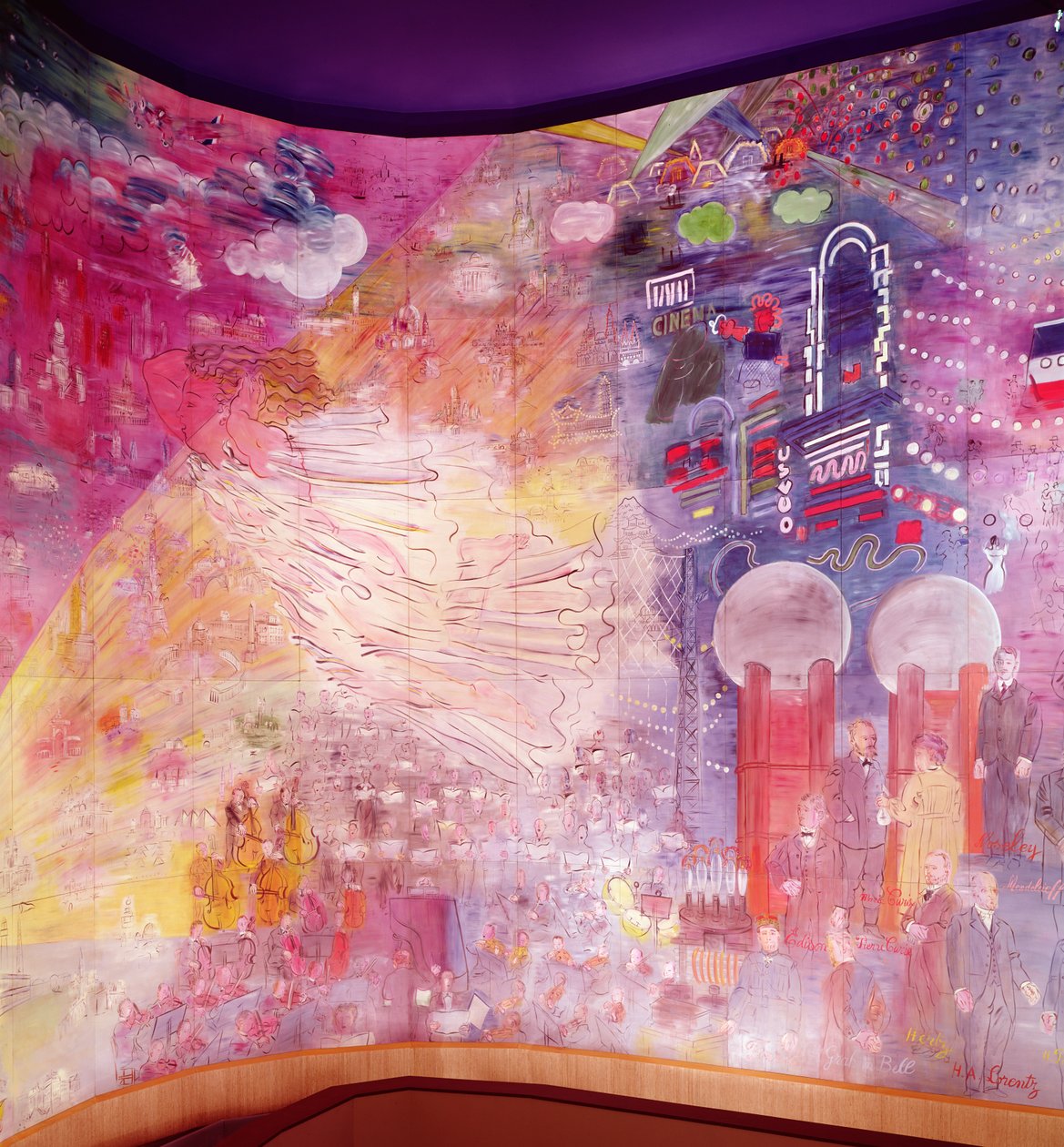 La Fee Electicite alkotó: Raoul Dufy