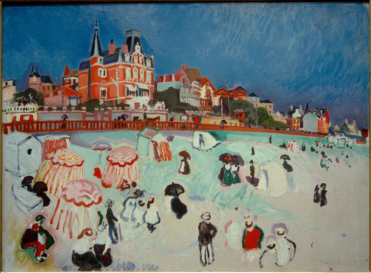 Sainte-Adresse strand alkotó: Raoul Dufy
