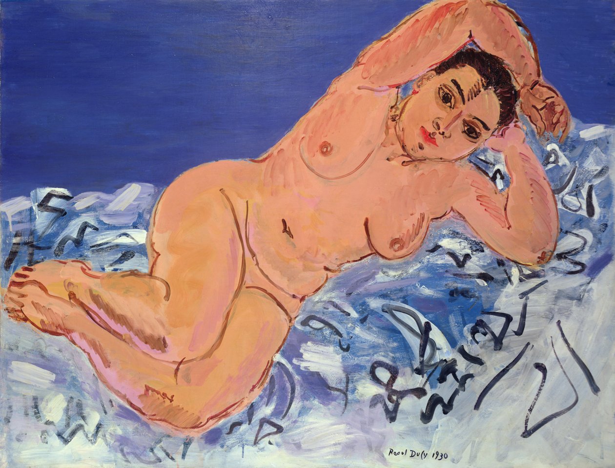Nagy kék akt alkotó: Raoul Dufy