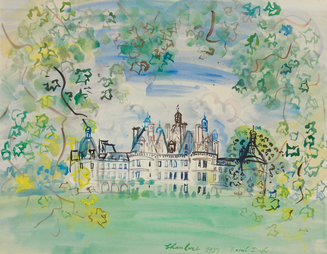 Chambord kastély alkotó: Raoul Dufy