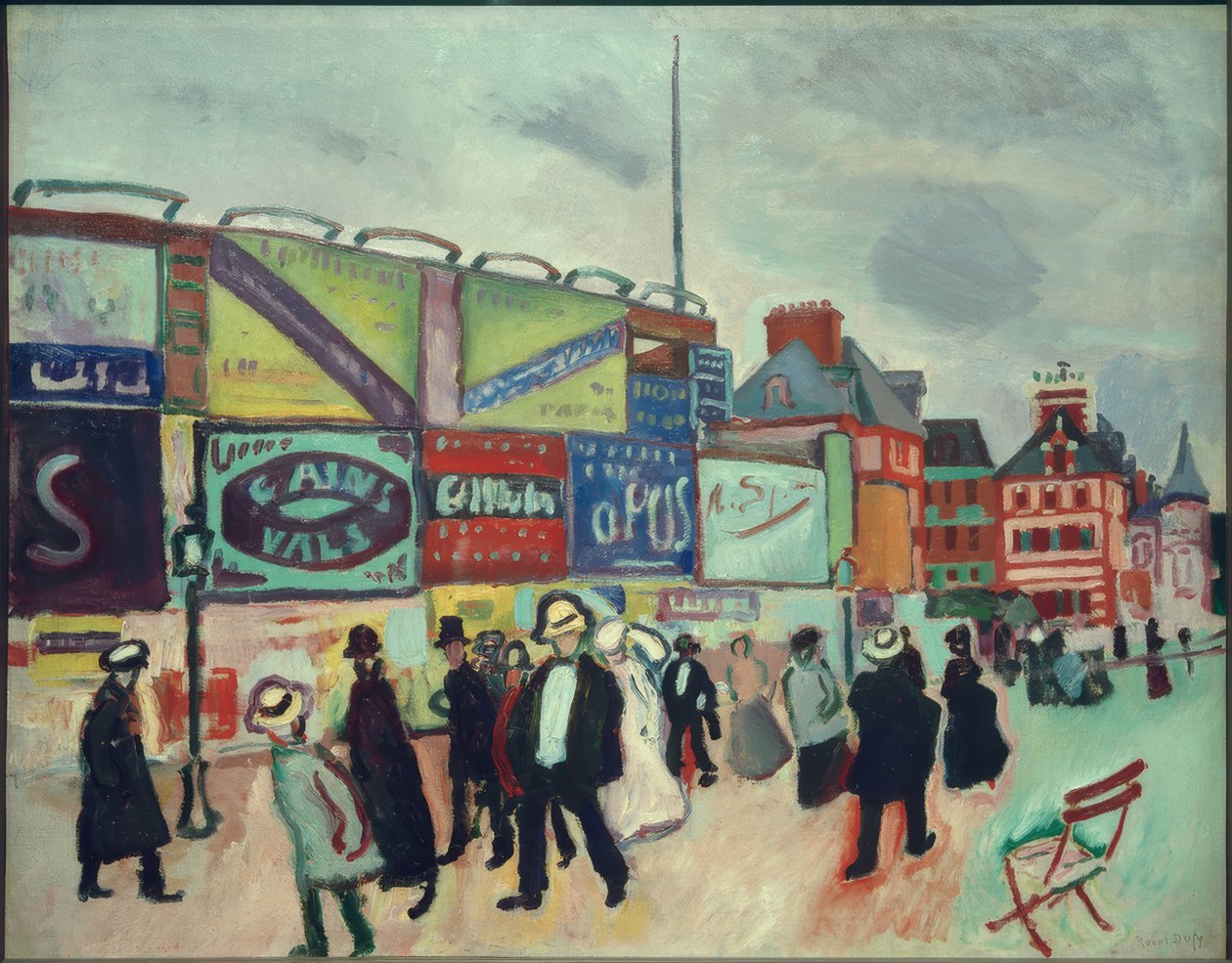 Plakátok Trouville-ban alkotó: Raoul Dufy