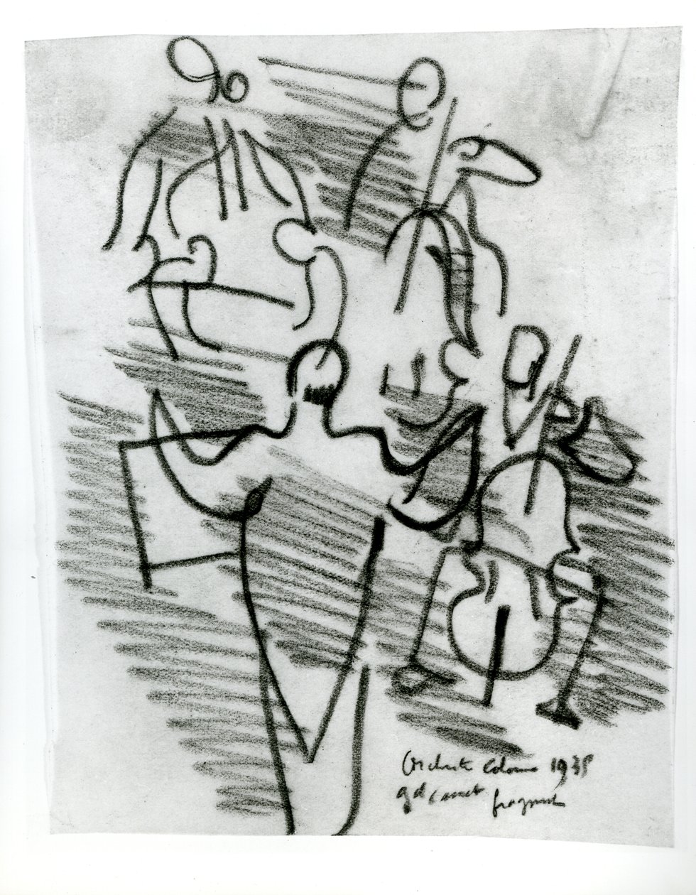 Orchestre Colonne alkotó: Raoul Dufy