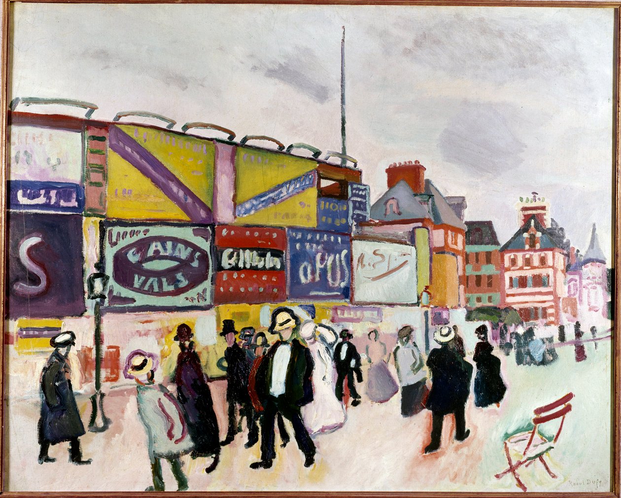 Plakátok Trouville-ban alkotó: Raoul Dufy