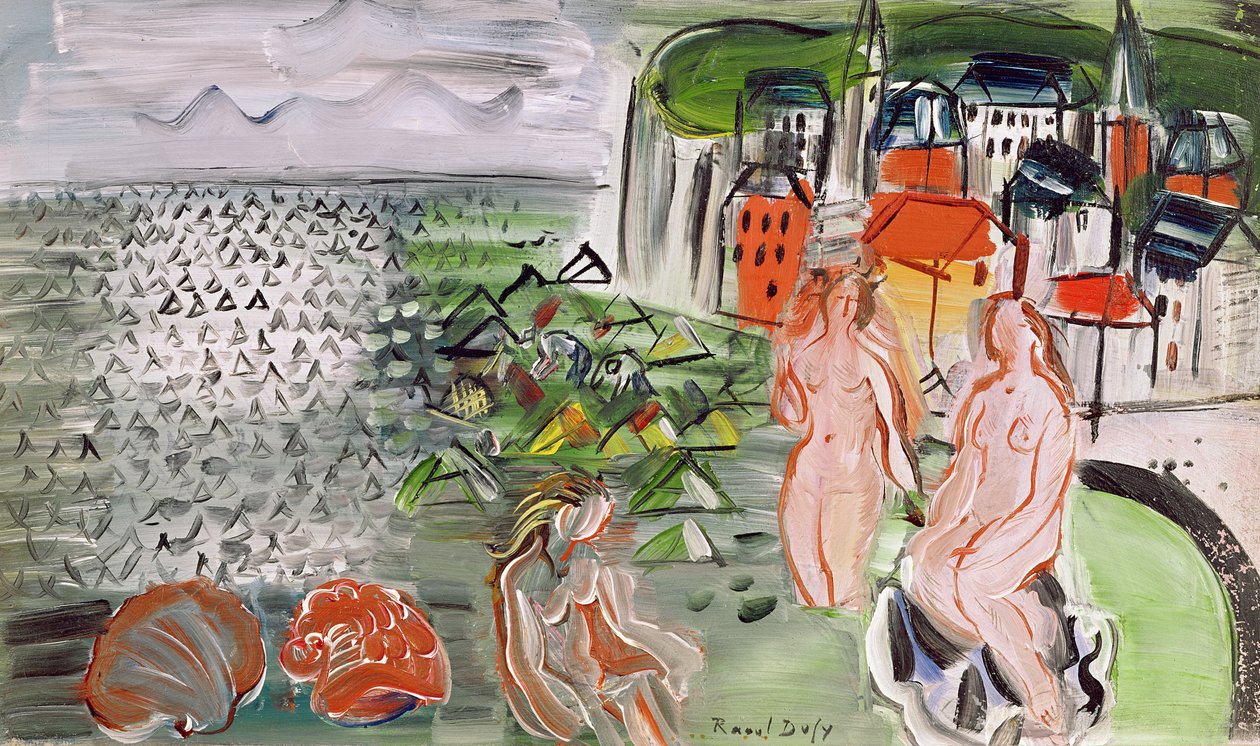 A Sainte-Adresse-i öböl (olaj, vászon) alkotó: Raoul Dufy