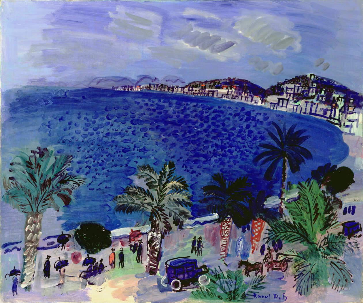 Az Angyalok öble, Nizza alkotó: Raoul Dufy