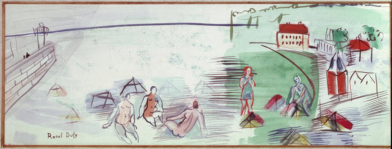 A strand alkotó: Raoul Dufy