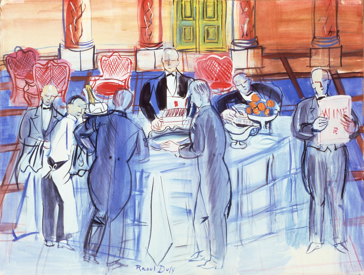 A büfé alkotó: Raoul Dufy