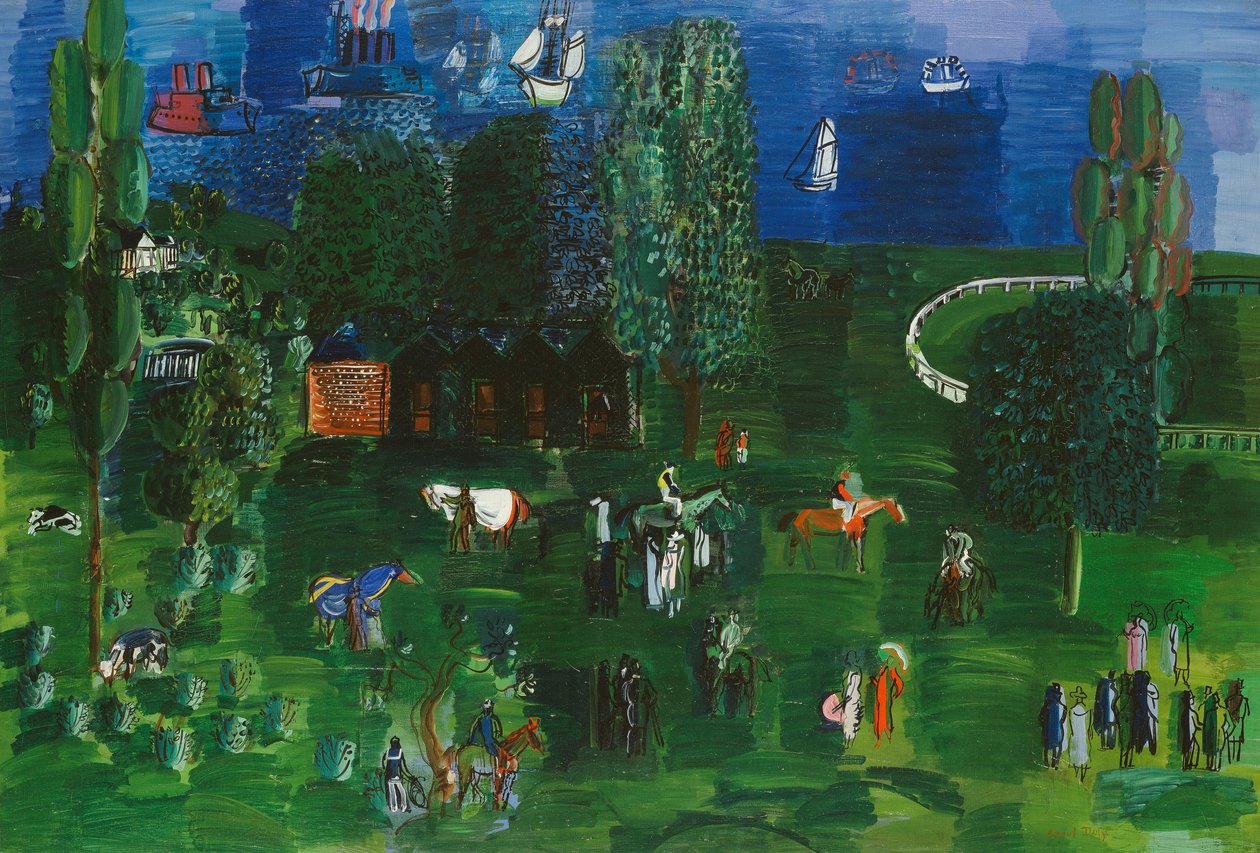 The Paddock; The Paddock alkotó: Raoul Dufy
