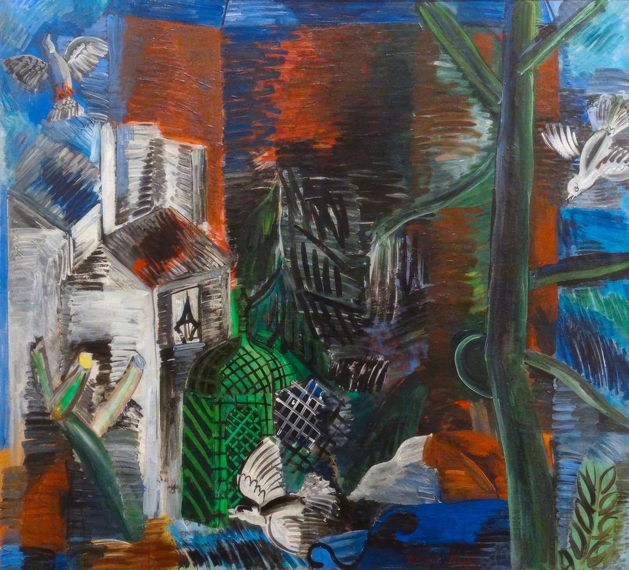 Az elhagyatott kert alkotó: Raoul Dufy