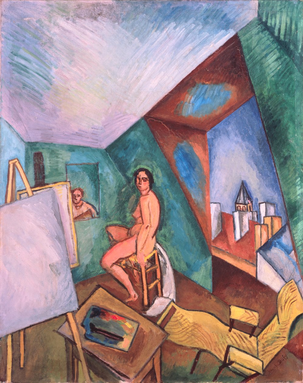 A művész műterme (olaj, vászon) alkotó: Raoul Dufy