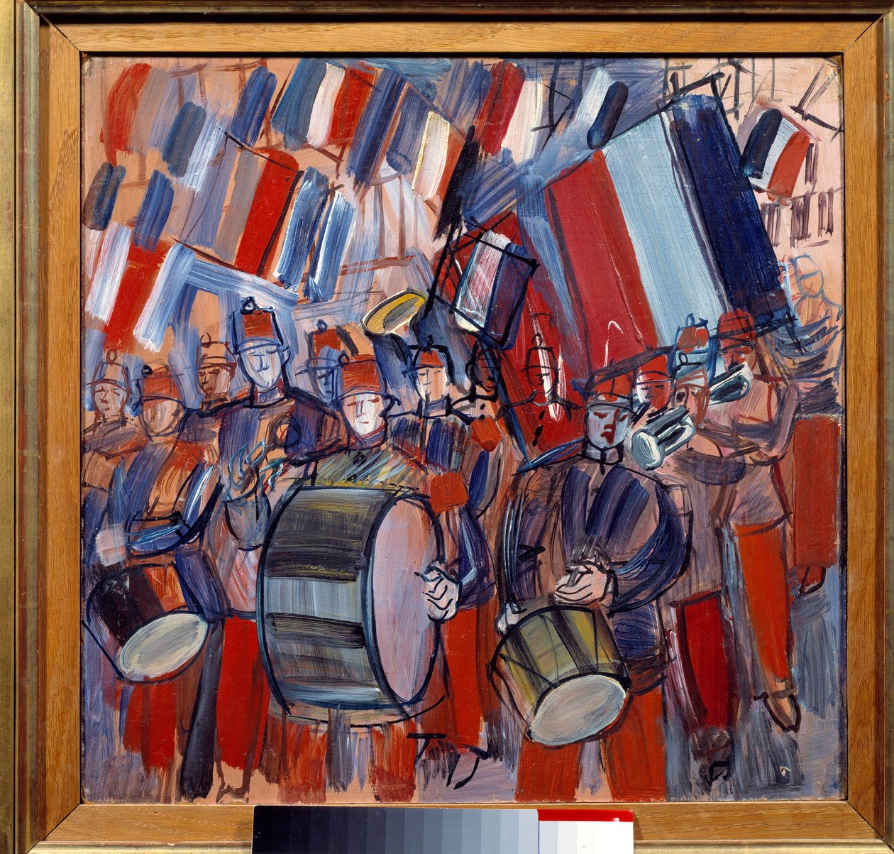 A zenekar, július 14., Katonai parádé alkotó: Raoul Dufy