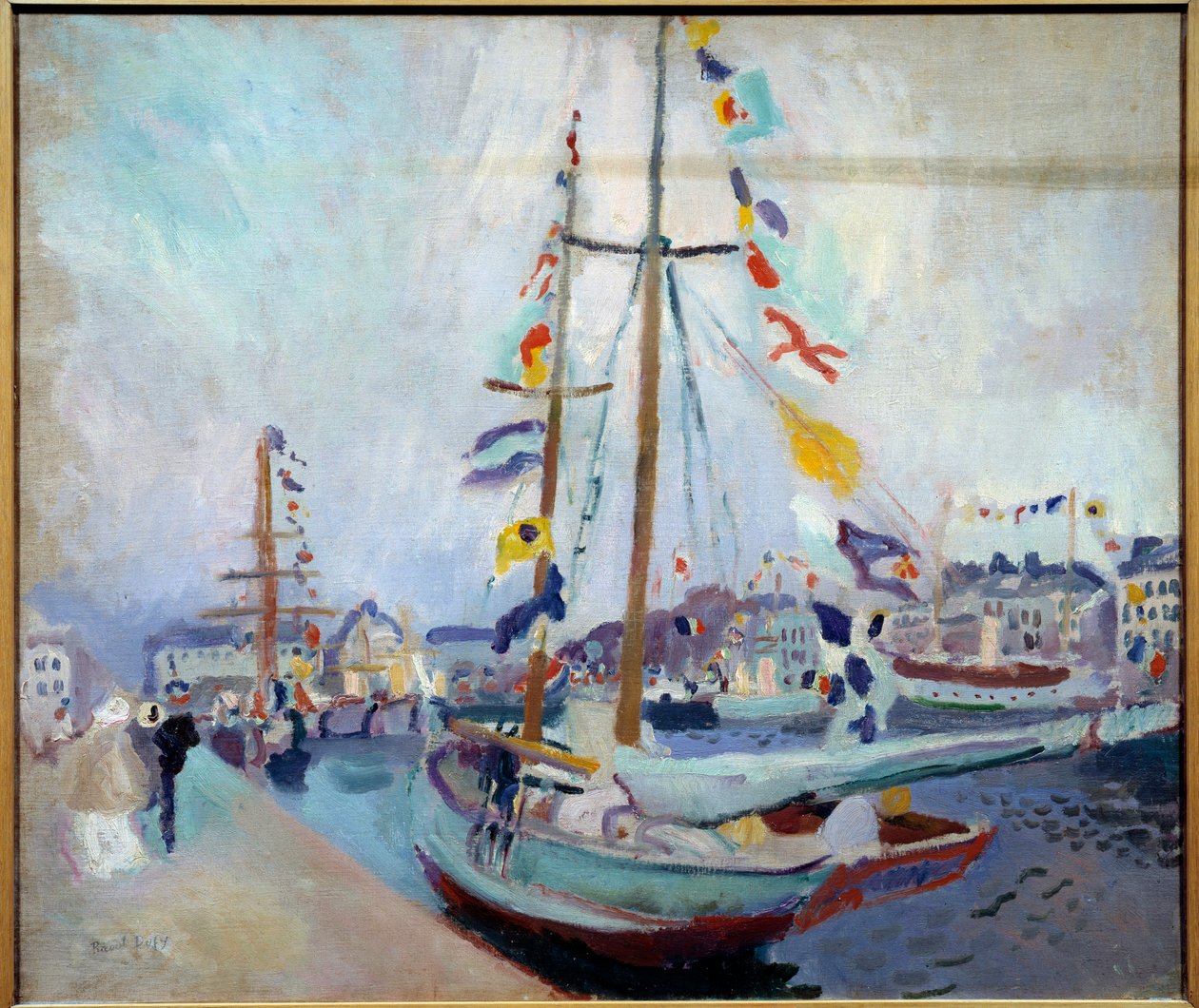 A Le Havre-i zászlós jacht alkotó: Raoul Dufy